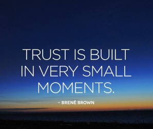 Brene Brown Quote about Trust